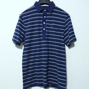 Criquet Top-Shelf Range Golf Polo Shirt Mens Small Slim Fit Blue Pima Cotton